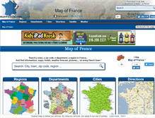 Tablet Screenshot of map-france.com